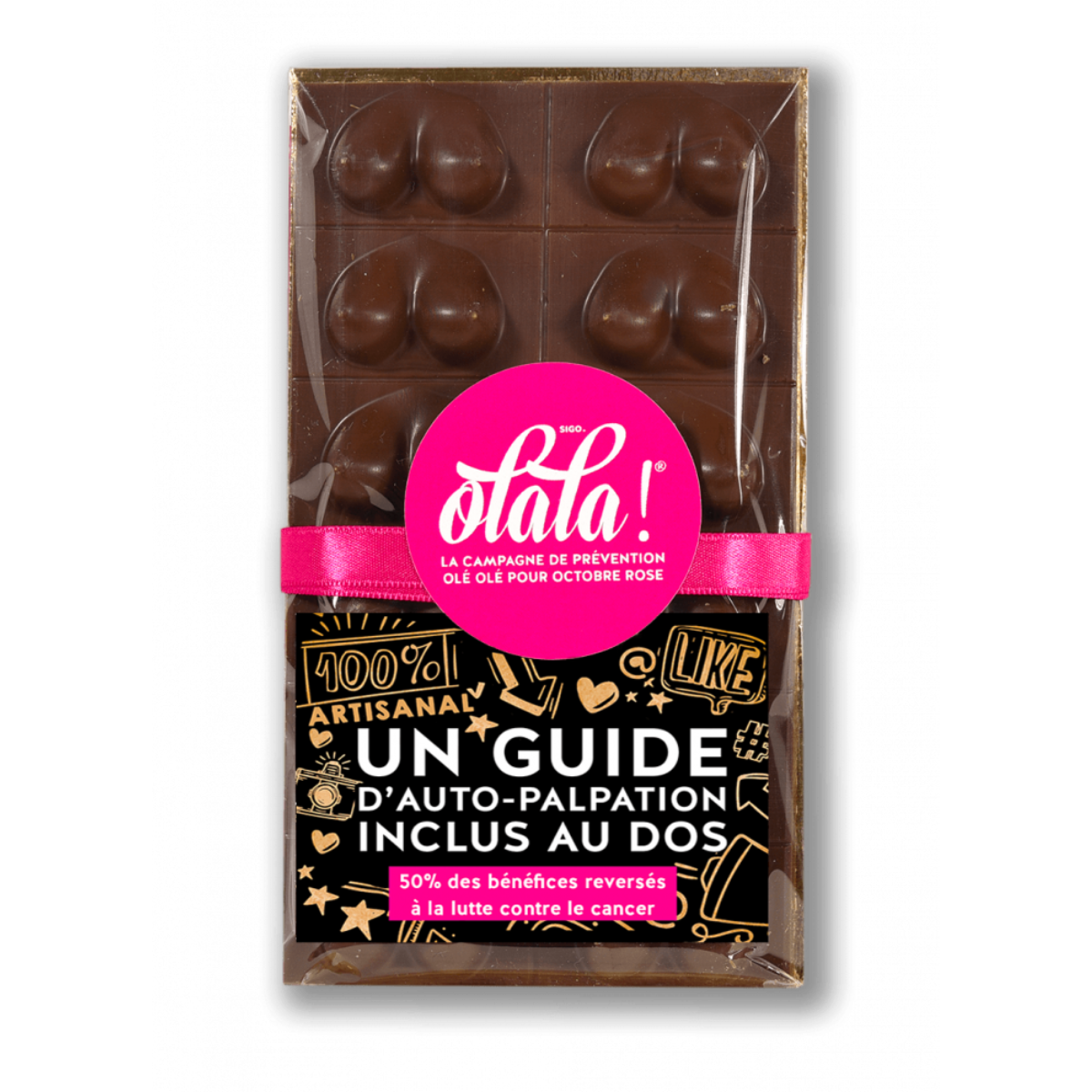 Pack 50 Tablettes Olala ! et guide d'Auto-palpation